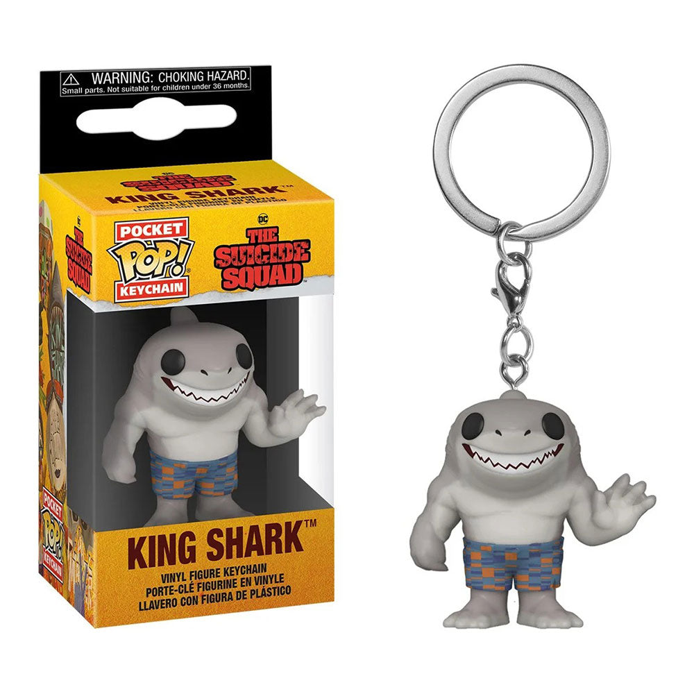 Funko POP! DC The Suicide Squad King Shark Keychain