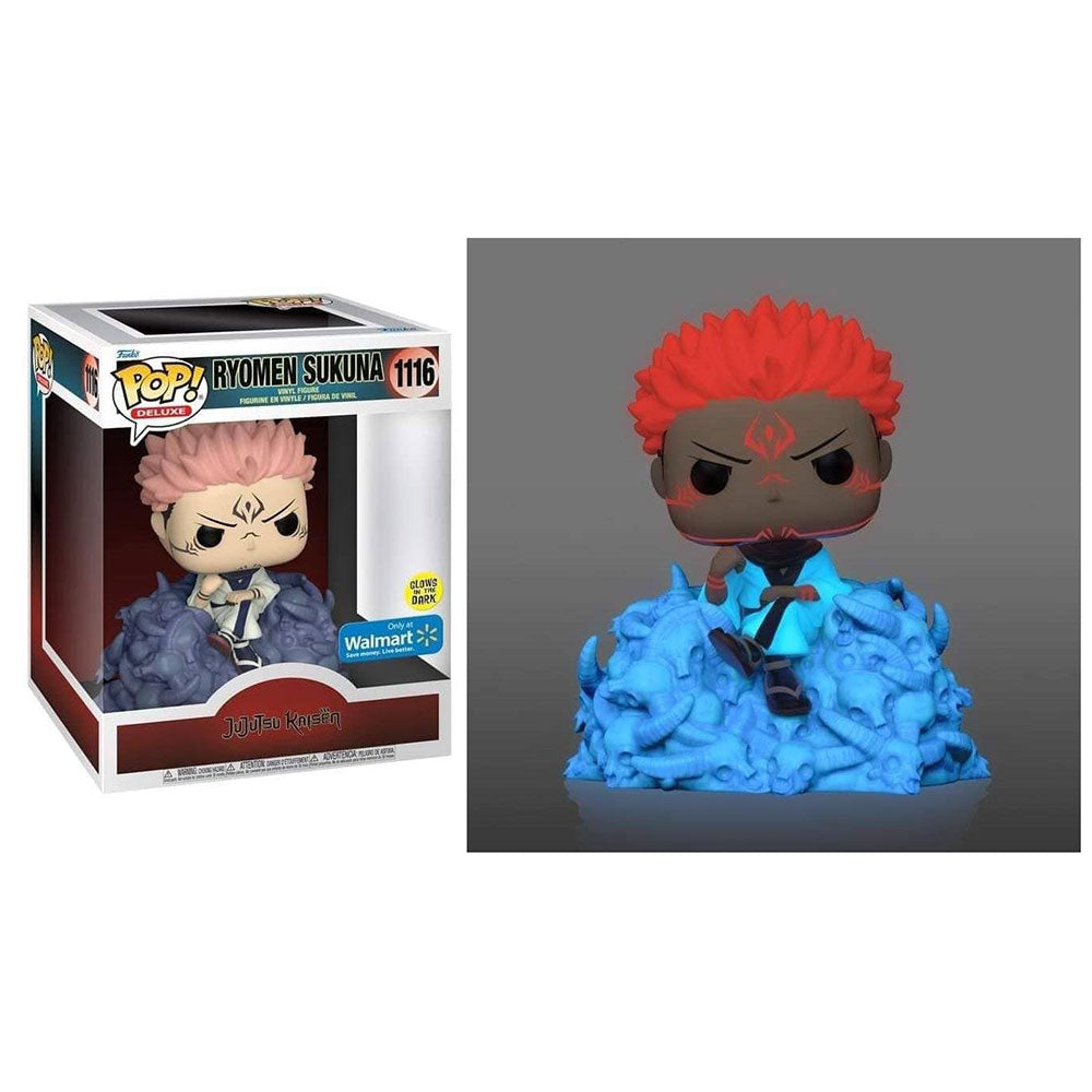 Funko POP! Deluxe Jujutsu Kaisen Ryomen Sukuna (On Throne) 1116 (GITD)