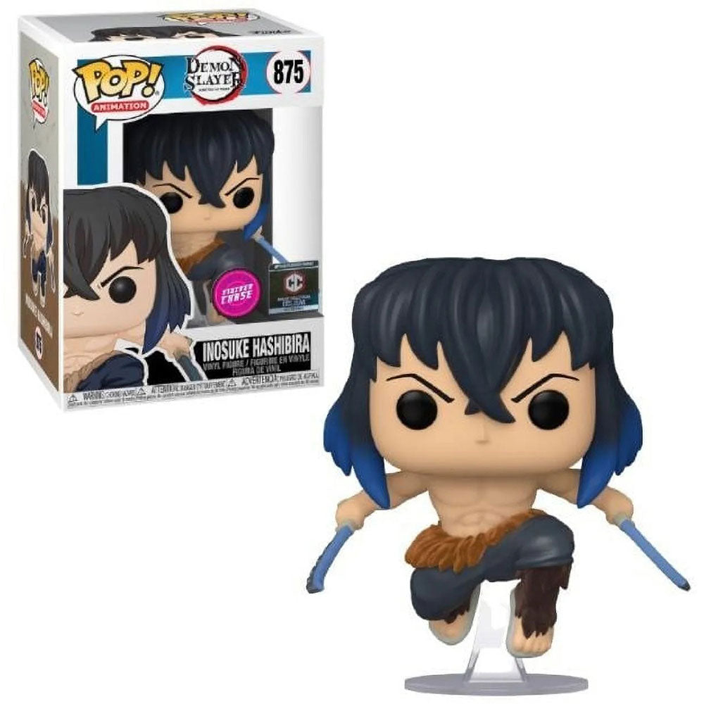 Funko POP! Demon Slayer Inosuke Hashibira 875 (Flocked Chase)