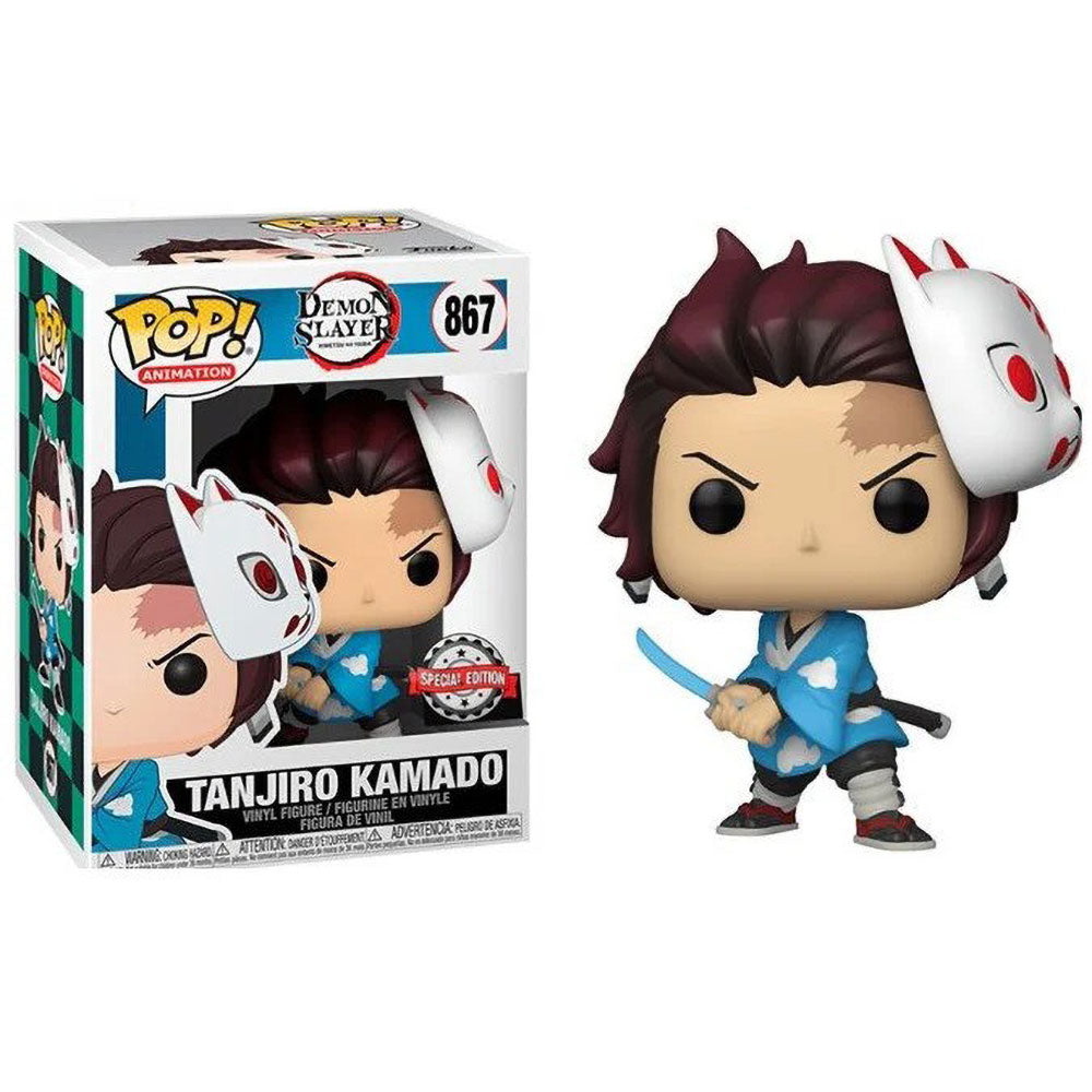 Funko POP! Demon Slayer Tanjiro Kamado (with Mask) 867