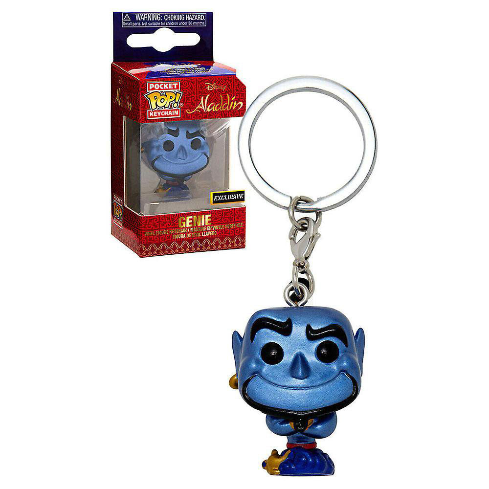 Funko POP! Disney Aladdin Genie Keychain (Metallic)