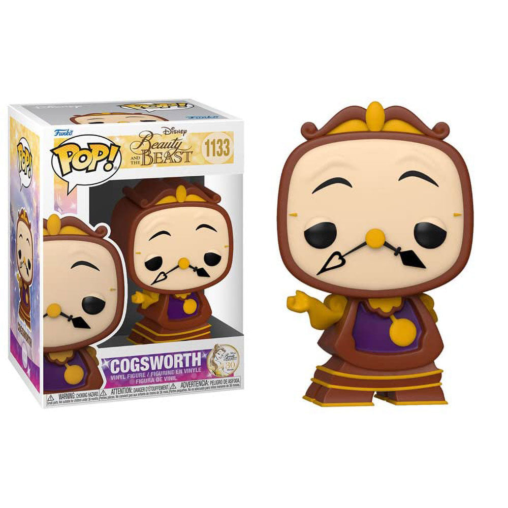 Funko POP! Disney Beauty and the Beast Cogsworth 1133