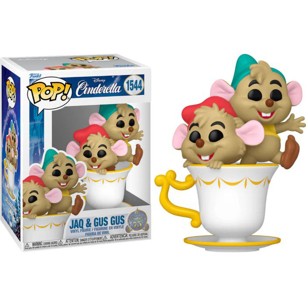 Funko POP! Disney Cinderella Jaq and Gus Gus 1544