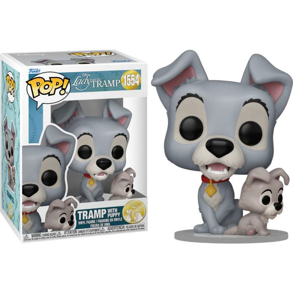 Funko POP! Disney Lady and the Tramp Tramp with Puppies 1554