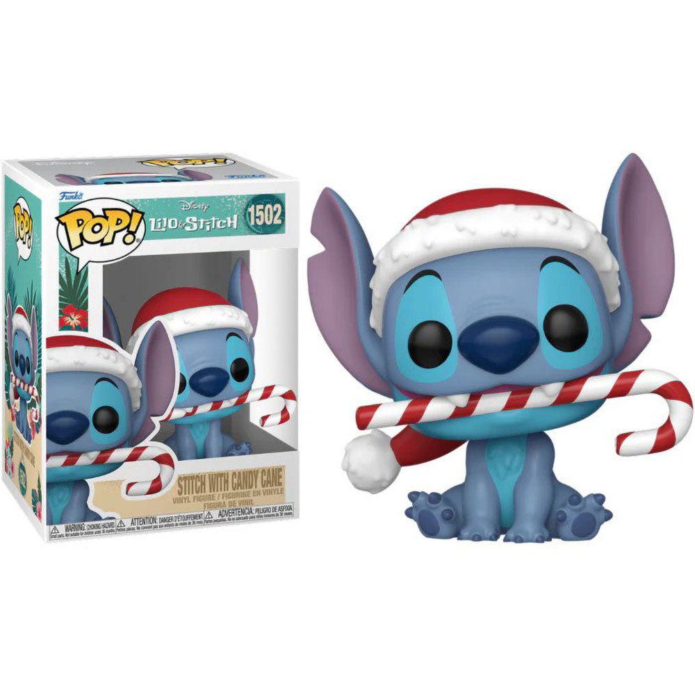 Funko POP! Disney Lilo and Stitch Stitch with Candy Cane 1502