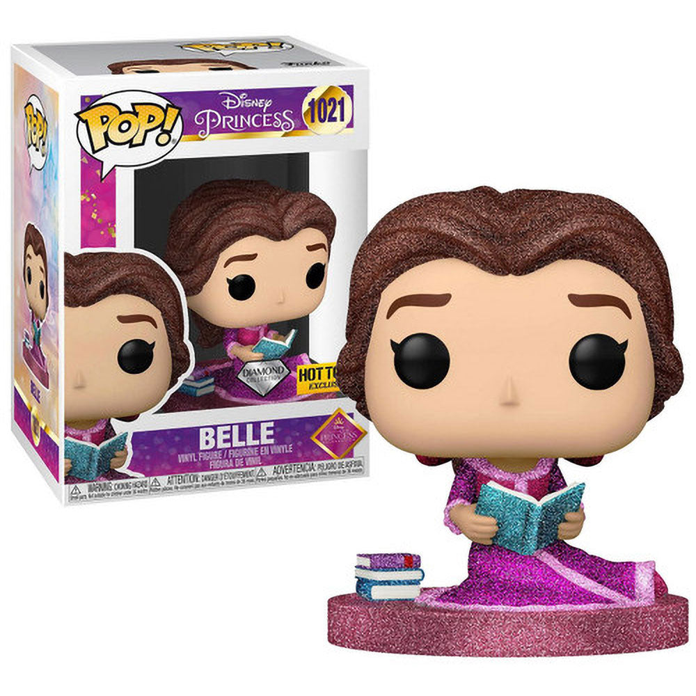 Funko POP! Disney Princess Beauty and the Beast Belle (with Book) 1021 (Diamond)