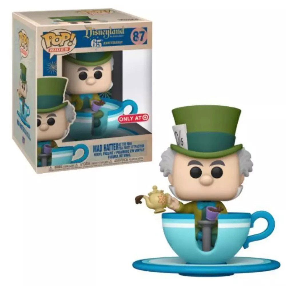 Funko POP! Disneyland Resort Mad Hatter at the Mad Tea Party Attraction 87