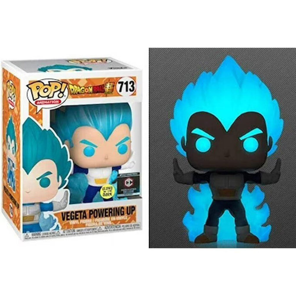 Funko POP! Dragonball Super Vegeta Powering Up 713 (GITD)