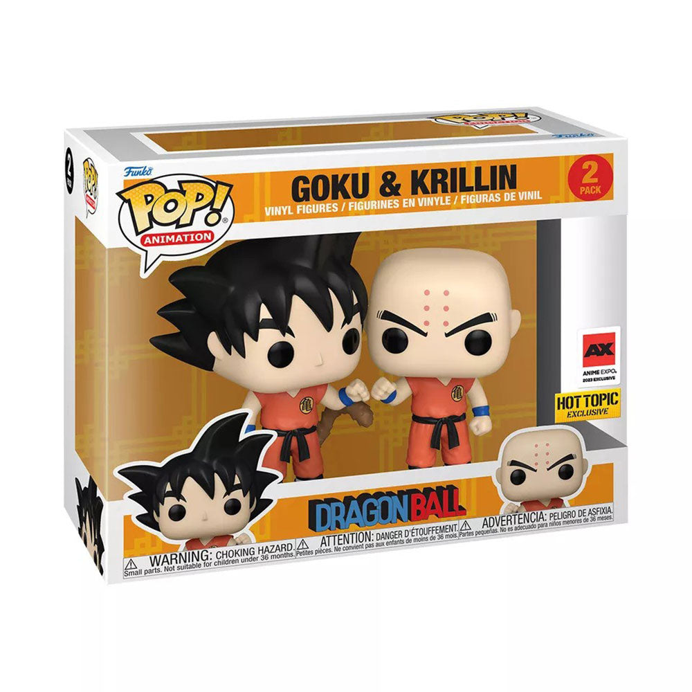 Funko POP! Dragonball Z Goku and Krillin 2 Pack