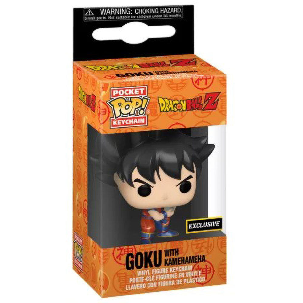 Funko POP! Dragonball Z Goku with Kamehameha Keychain