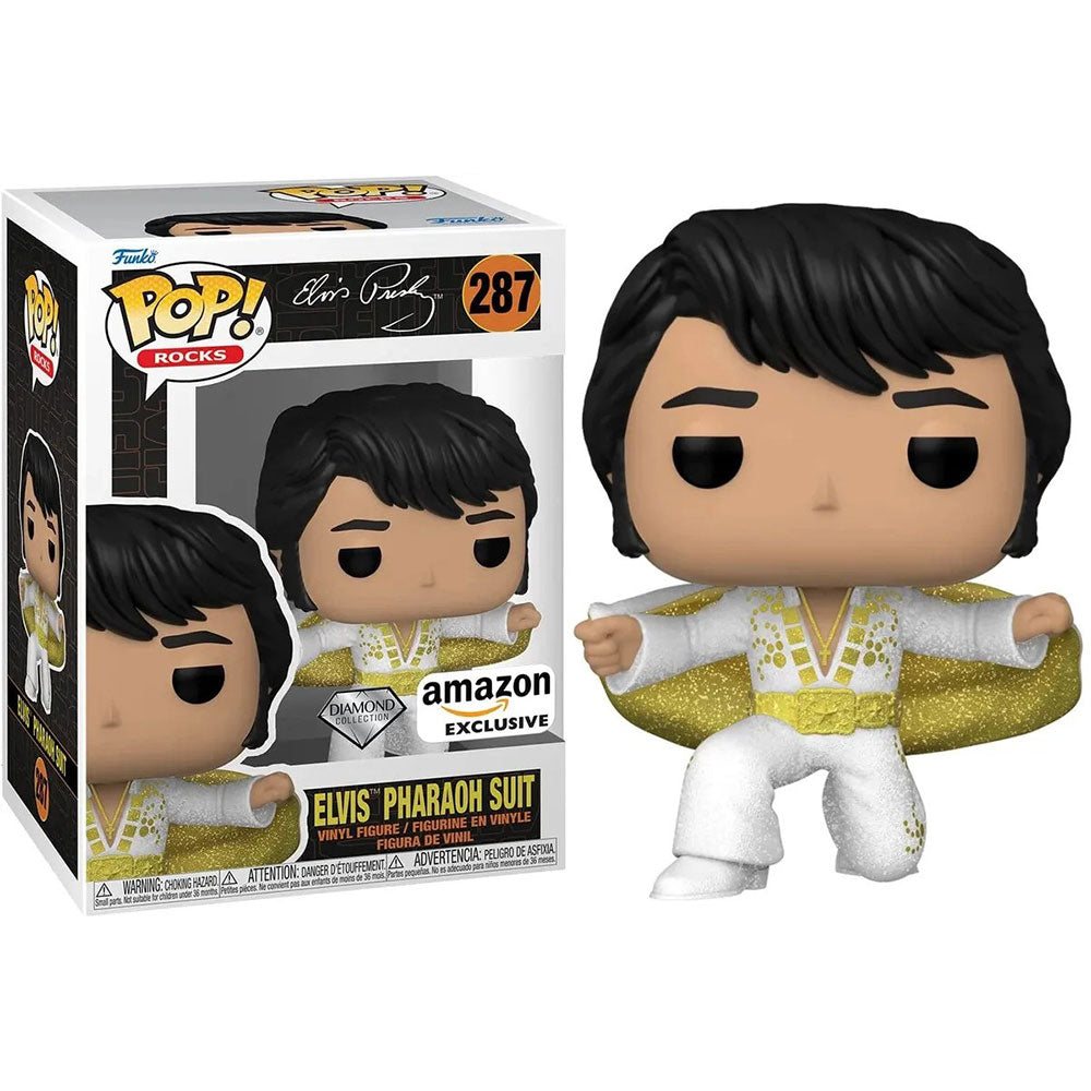 Funko POP! Elvis Pharoah Suit (Diamond Amazon Exclusive) 287