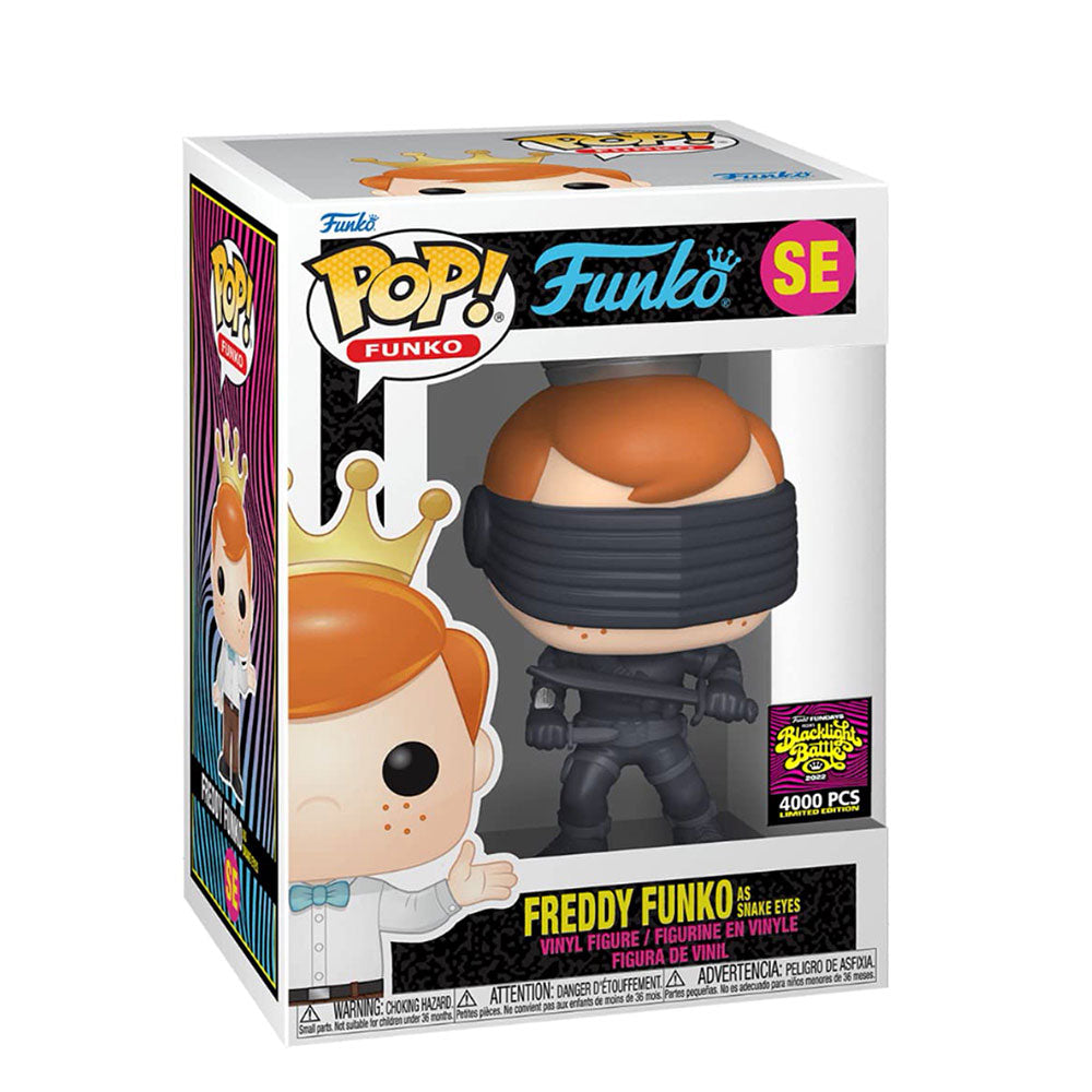 Funko POP! Freddy Funko as Snake Eyes Blacklight Battle (LE 4000)