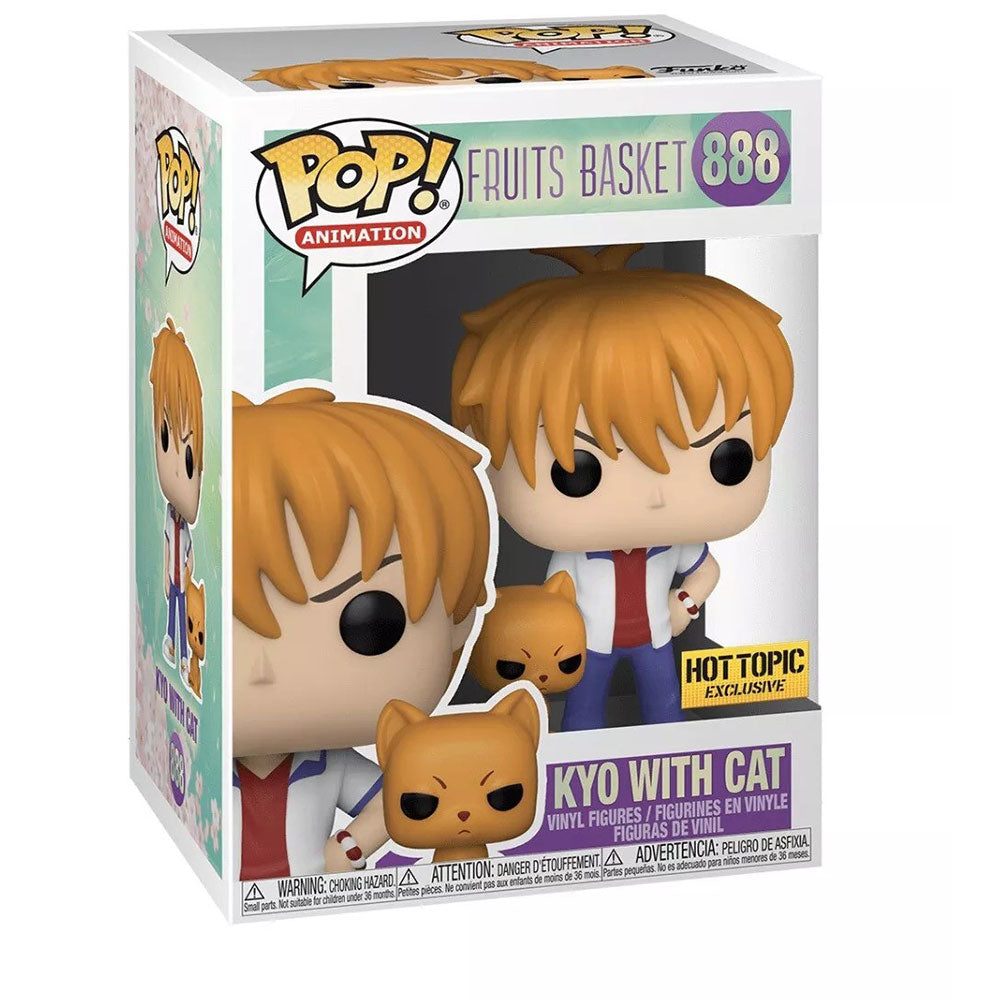 Funko POP! Fruits Basket Kyo with Cat 888