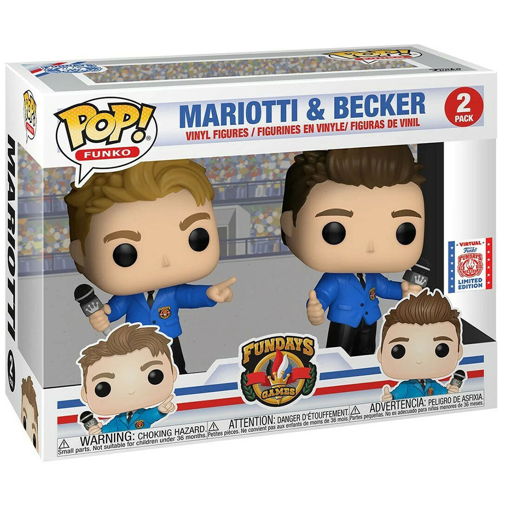 Funko POP! Fundays Mariotti and Becker 2 Pack