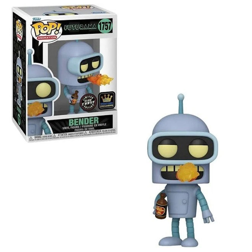 Funko POP! Futurama Bender Burping 1757 (GITD Chase)