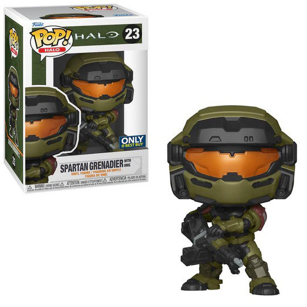 Funko POP! HALO Spartan Grenadier with HMG 23