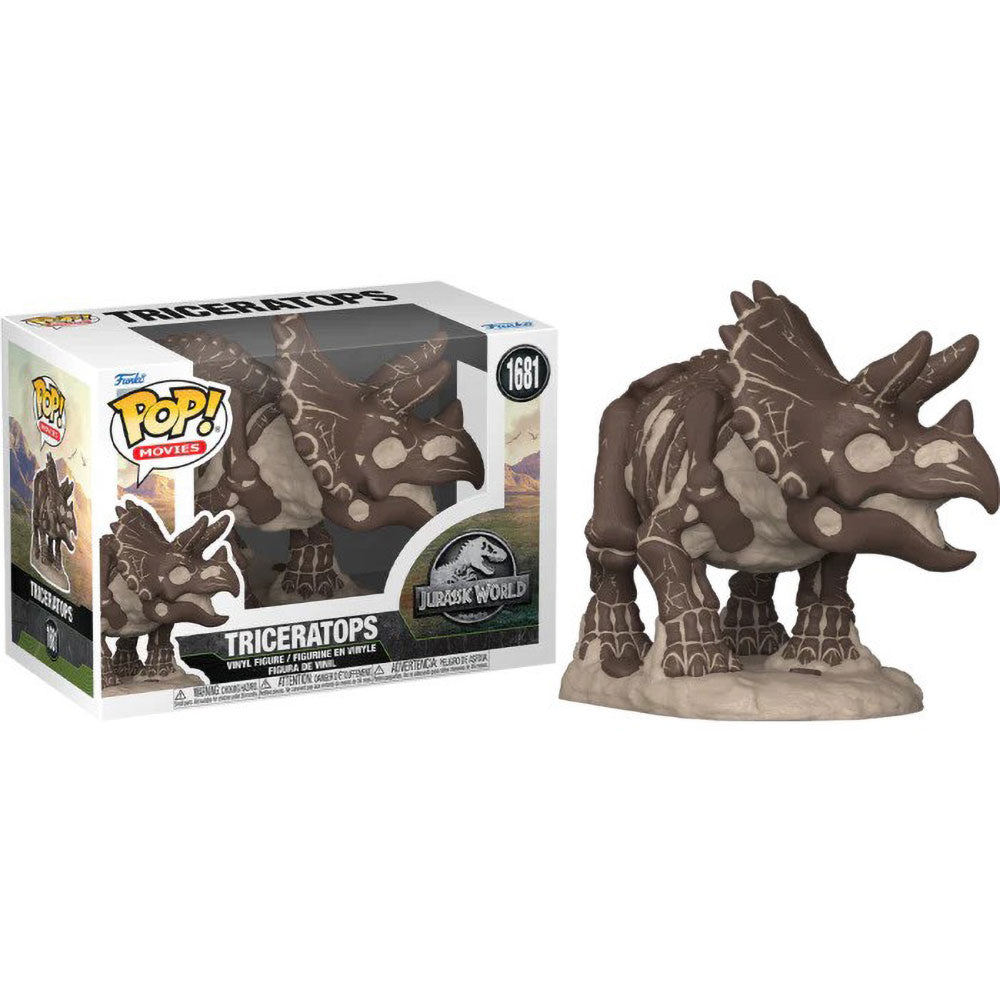 Funko POP! Jurassic World Triceratops (Fossil) 1681