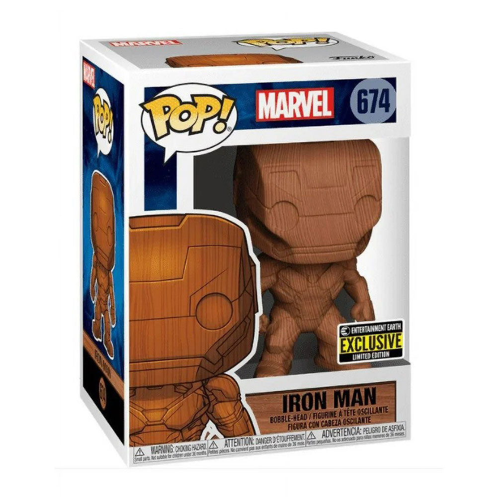 Funko POP! Marvel Avengers Iron Man (Wood) 674