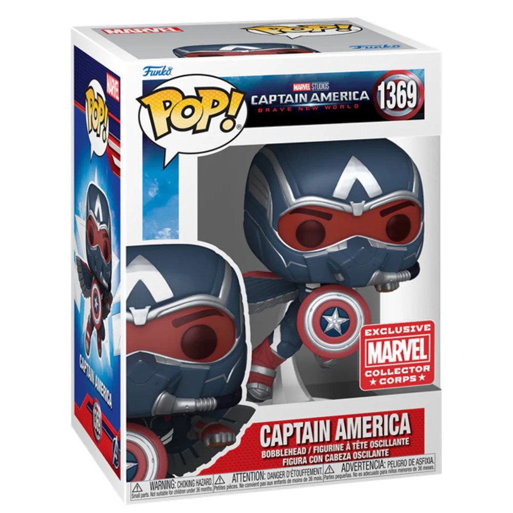 Funko POP! Marvel Captain America Brave New World Captain America 1369