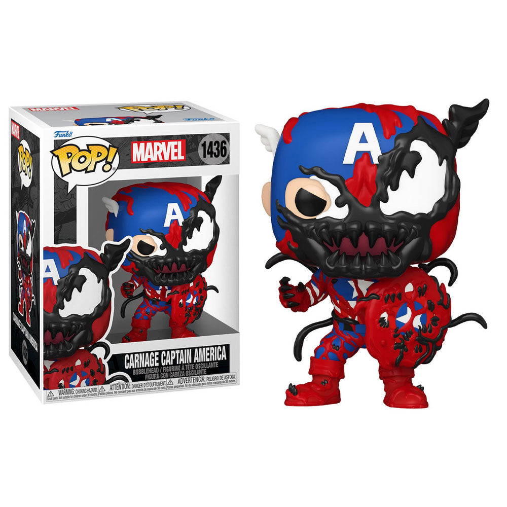 Funko POP! Marvel Carnage Captain Captain America 1436