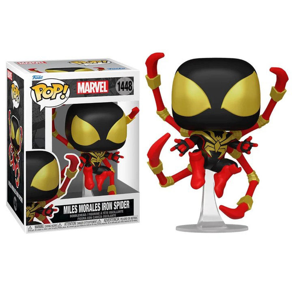 Funko POP! Marvel Comics Spider-man Miles Iron Spider 1448