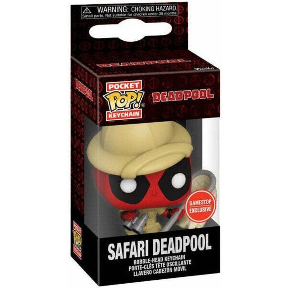 Funko POP! Marvel Deadpool Safari Deadpool Keychain