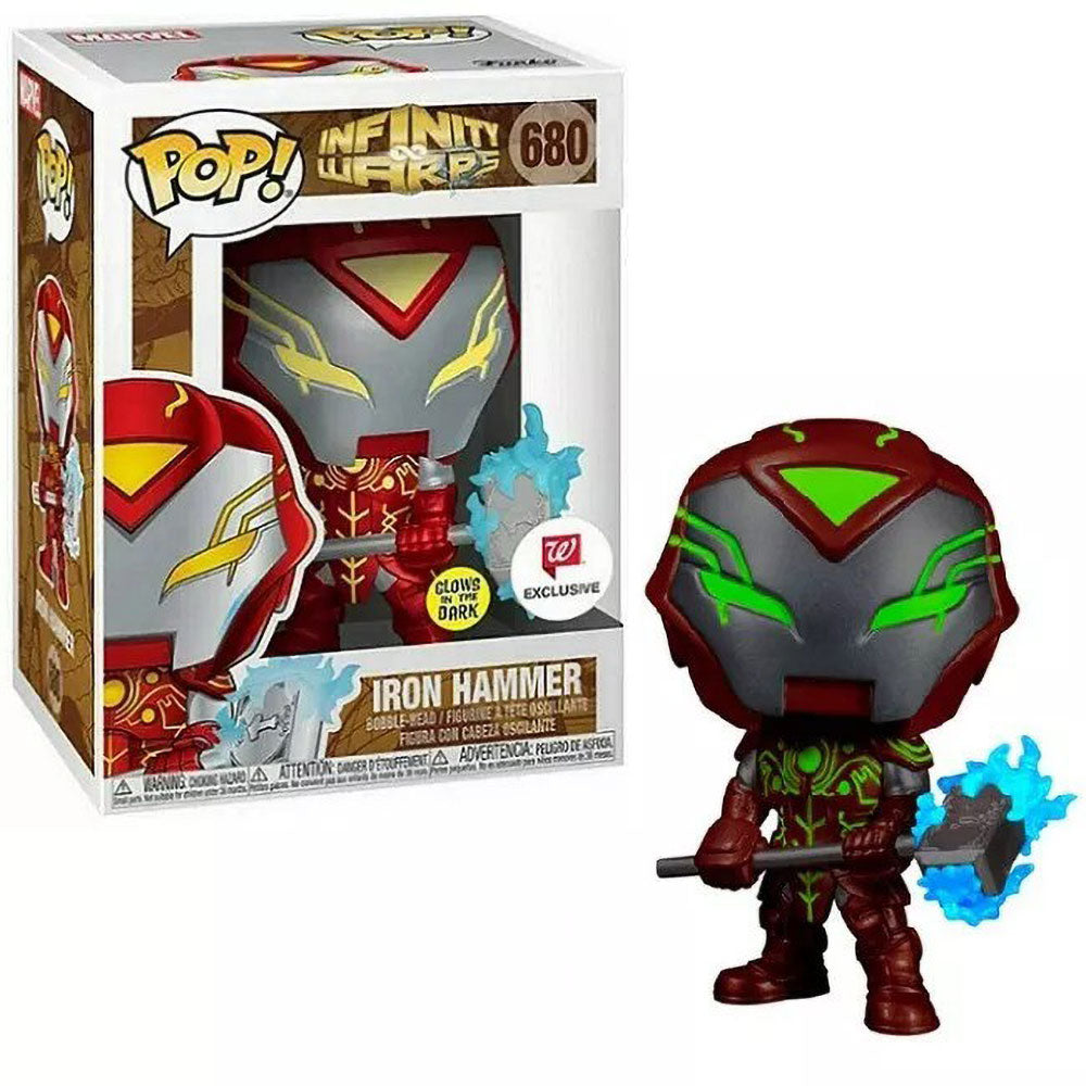 Funko POP! Marvel Infinity Warps Iron Hammer 680 (GITD)