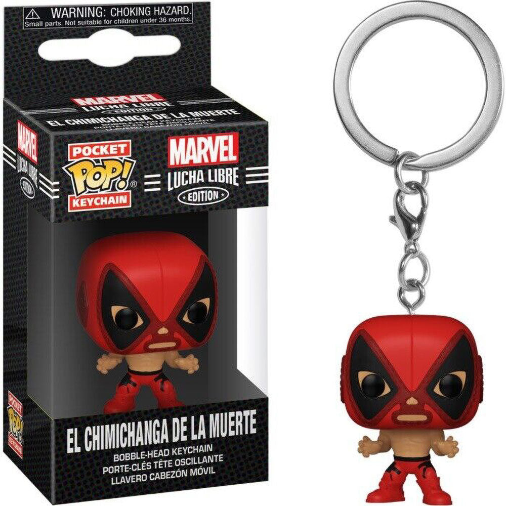 Funko POP! Marvel Lucha Libre El Chimichanga De La Muerte Keychain