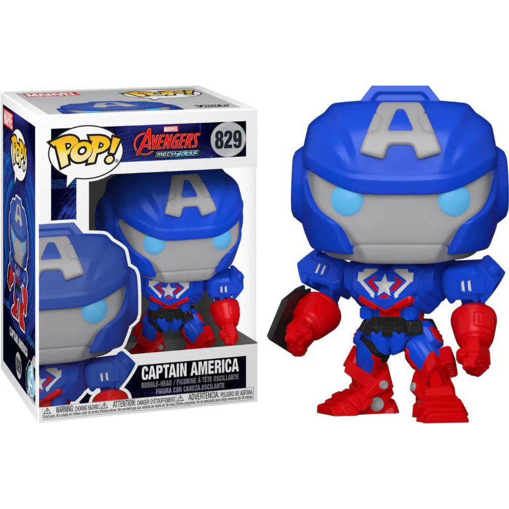 Funko POP! Marvel Mechstrike Captain America 829