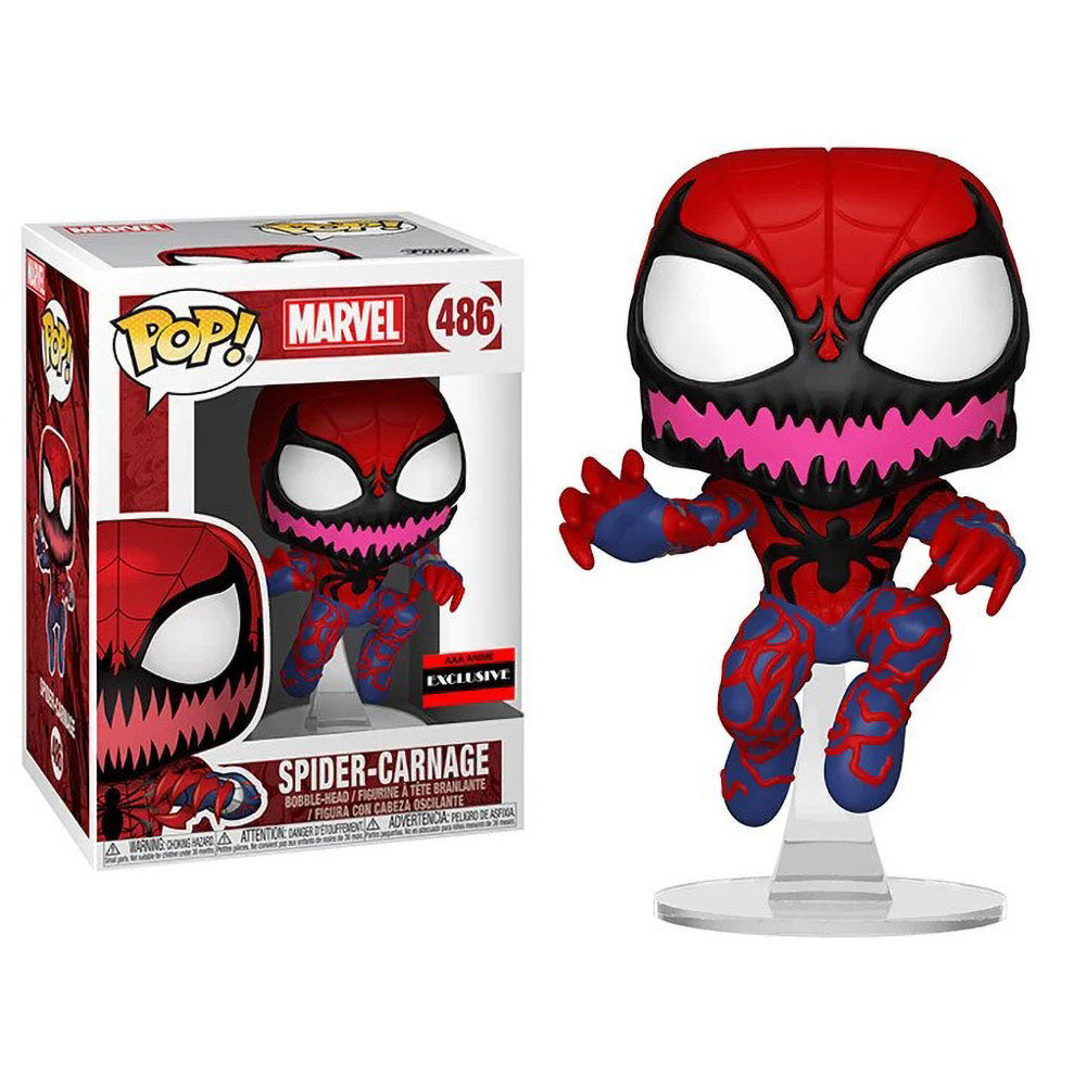 Funko POP! Marvel Spider-Carnage 486 | POP SCV