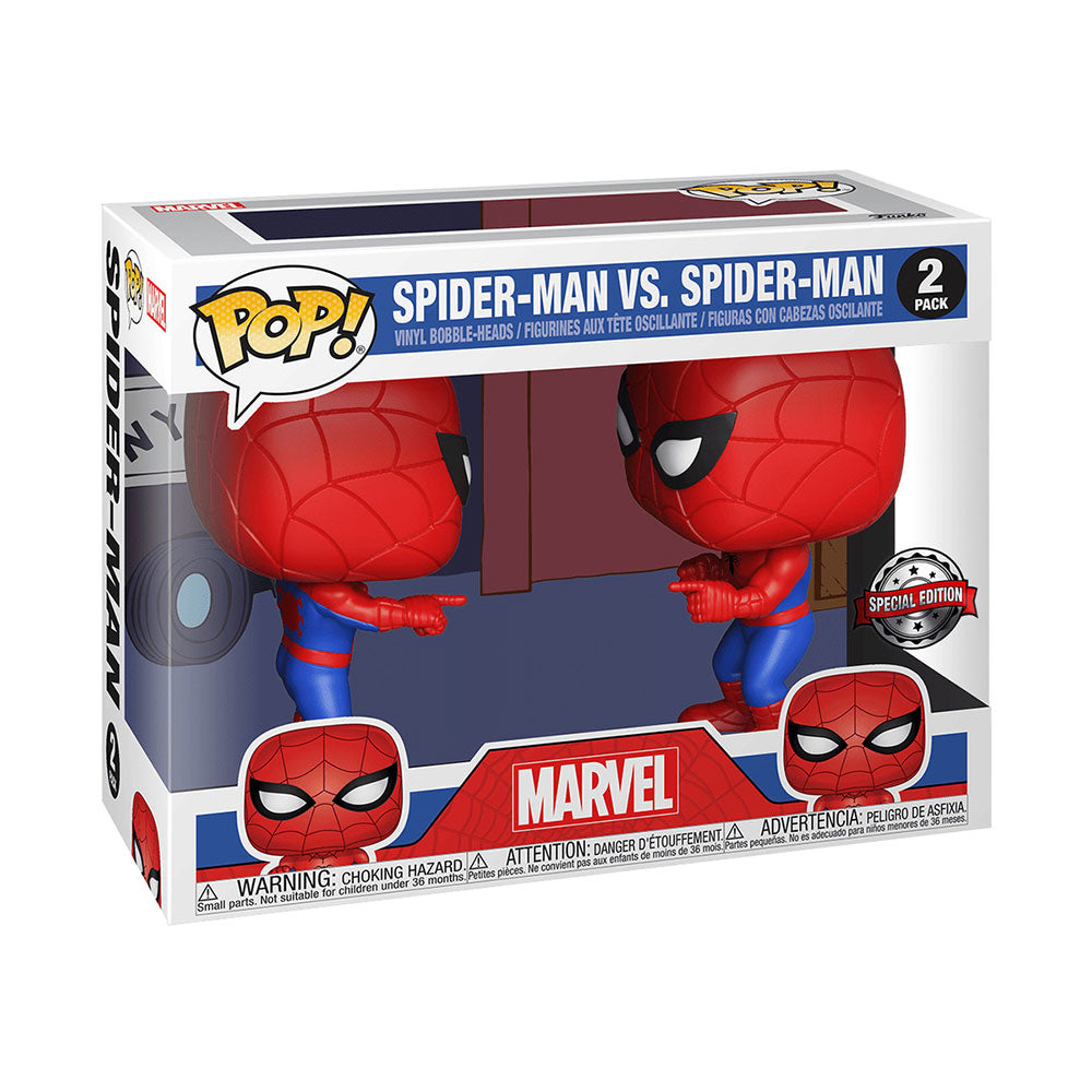 Funko POP! Marvel Spider-Man VS Spider-Man 2 Pack