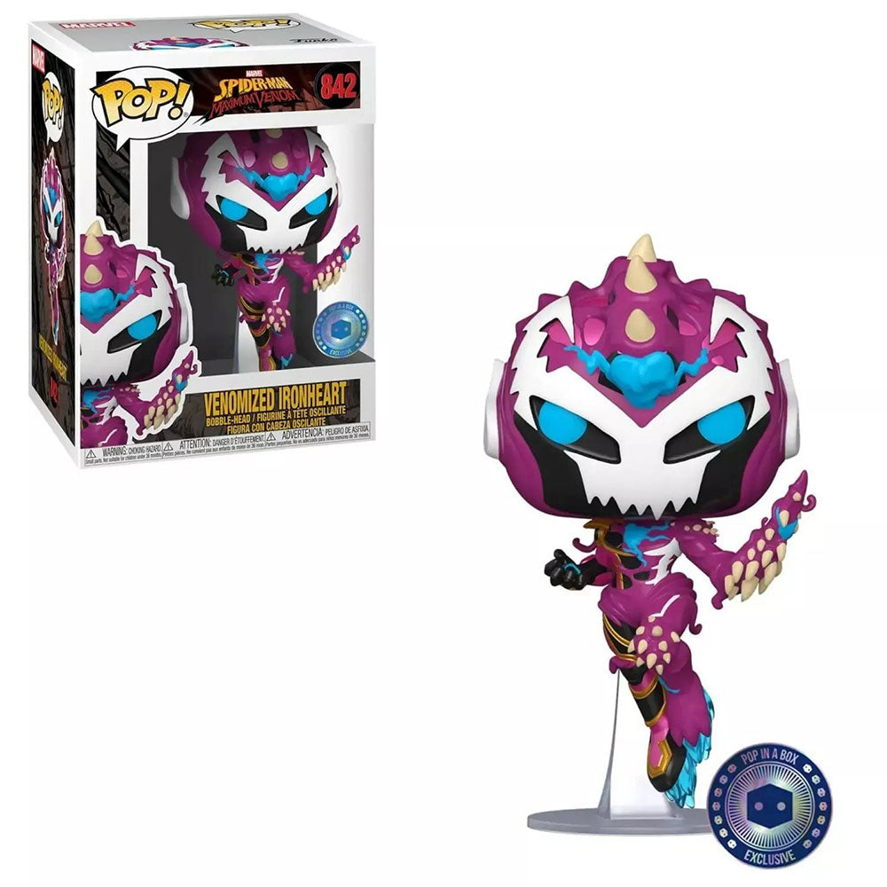 Funko POP! Marvel Spiderman Maximum Venom Venomized Ironheart 82