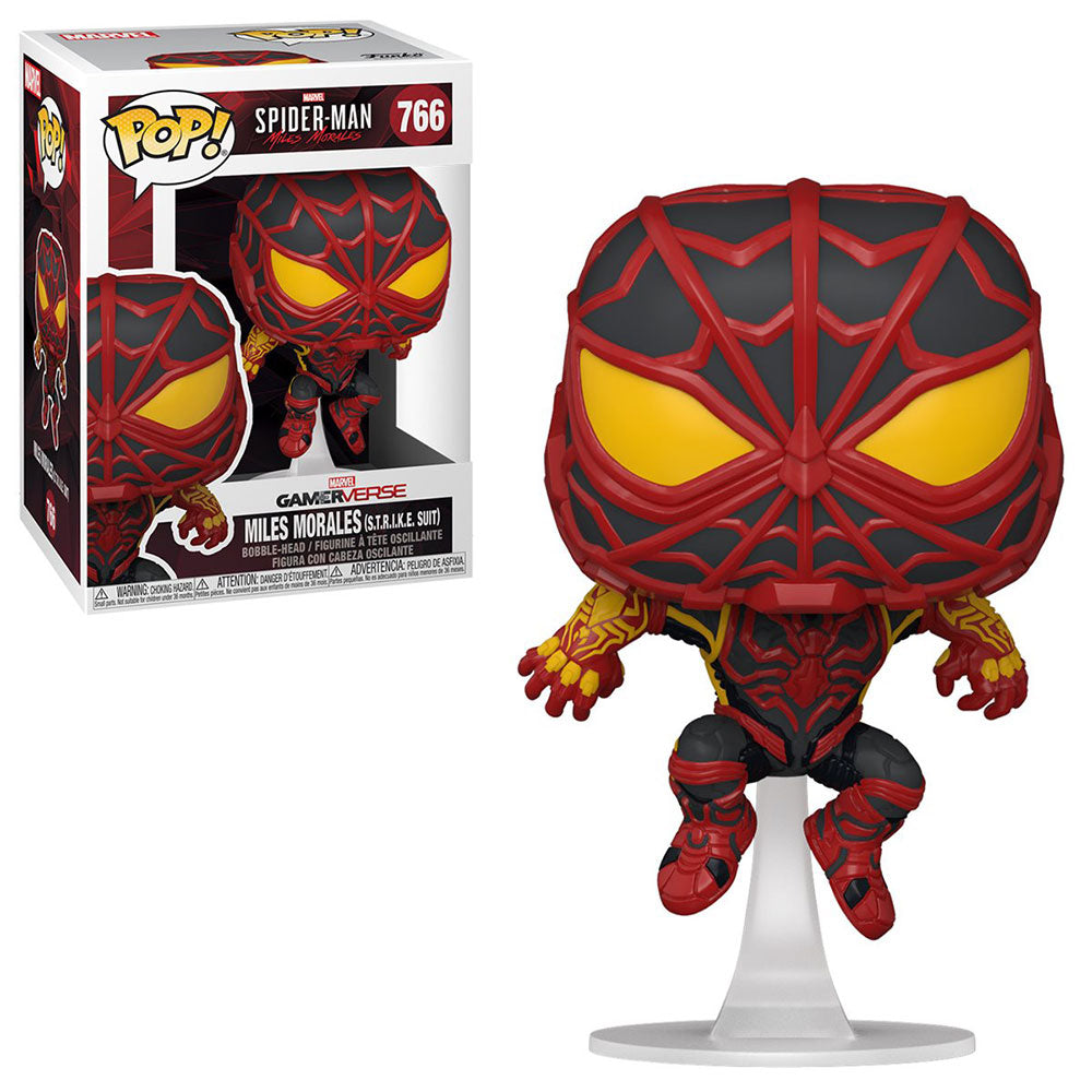 Funko POP! Marvel Spiderman Miles Morales (S.T.R.I.K.E. Suit) 766