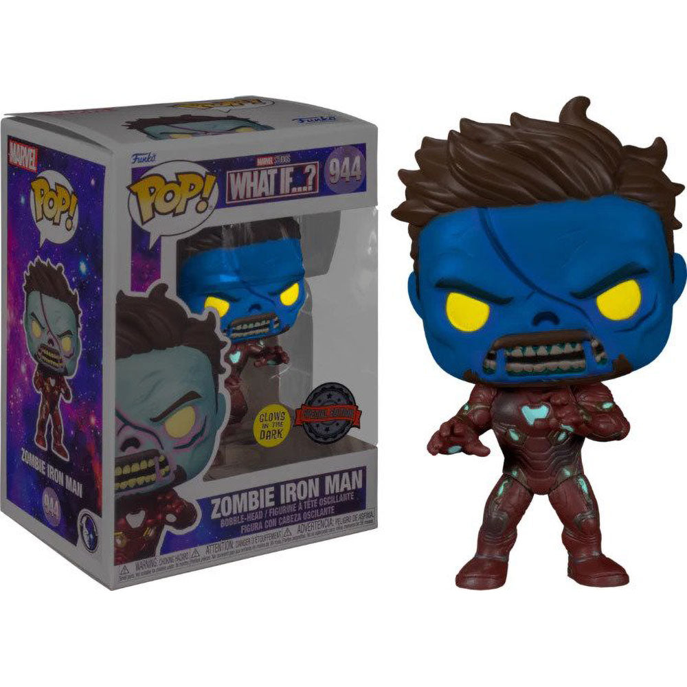 Funko Soda Zombie outlets Iron Man GITD Chase