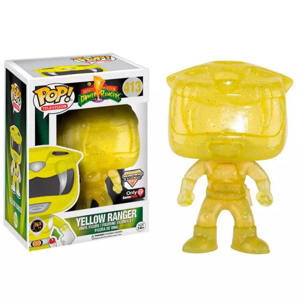 Funko POP! Mighty Morphin Power Rangers Yellowe Ranger 413 (Morphing Exclusive)