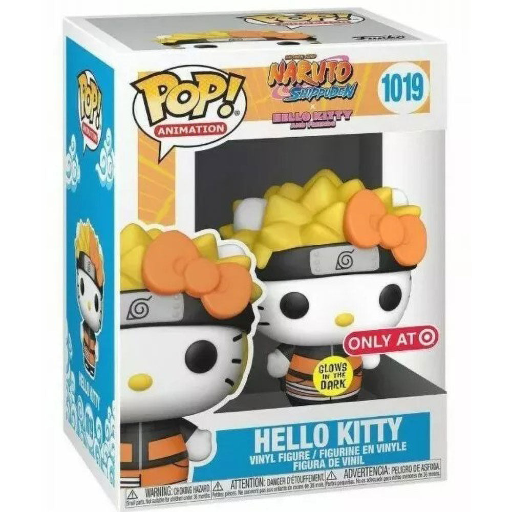 Funko POP! Naruto Shippuden Hello Kitty as Naruto 1019 (GITD)