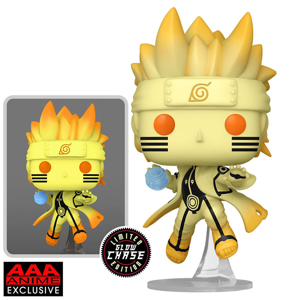 Funko POP! Naruto Shippuden Naruto Uzumaki (Kurama Link Mode) 1465 Chase | POP SCV