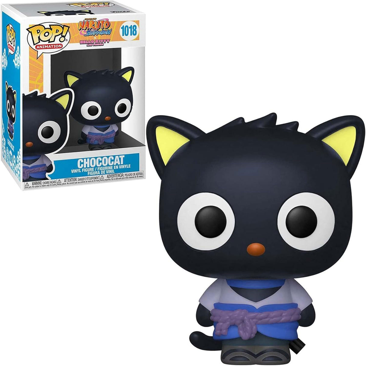 Funko POP! Naruto Shippuden X Hello Kitty Cococat as Sasuke 1018