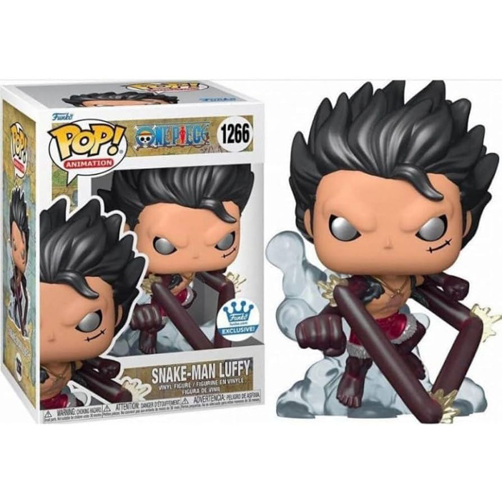 Funko POP! One Piece Snake-Man Luffy (Metallic) 1266 (SE Sticker)