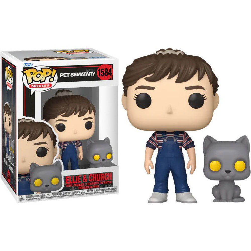 Funko POP! Pet Sematary Ellie and Church 1584