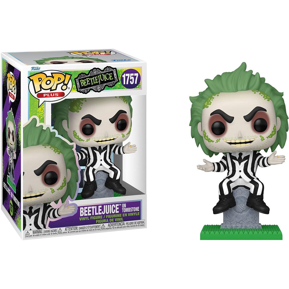 Funko POP! Plus Beetlejuice on Tombstone 1757