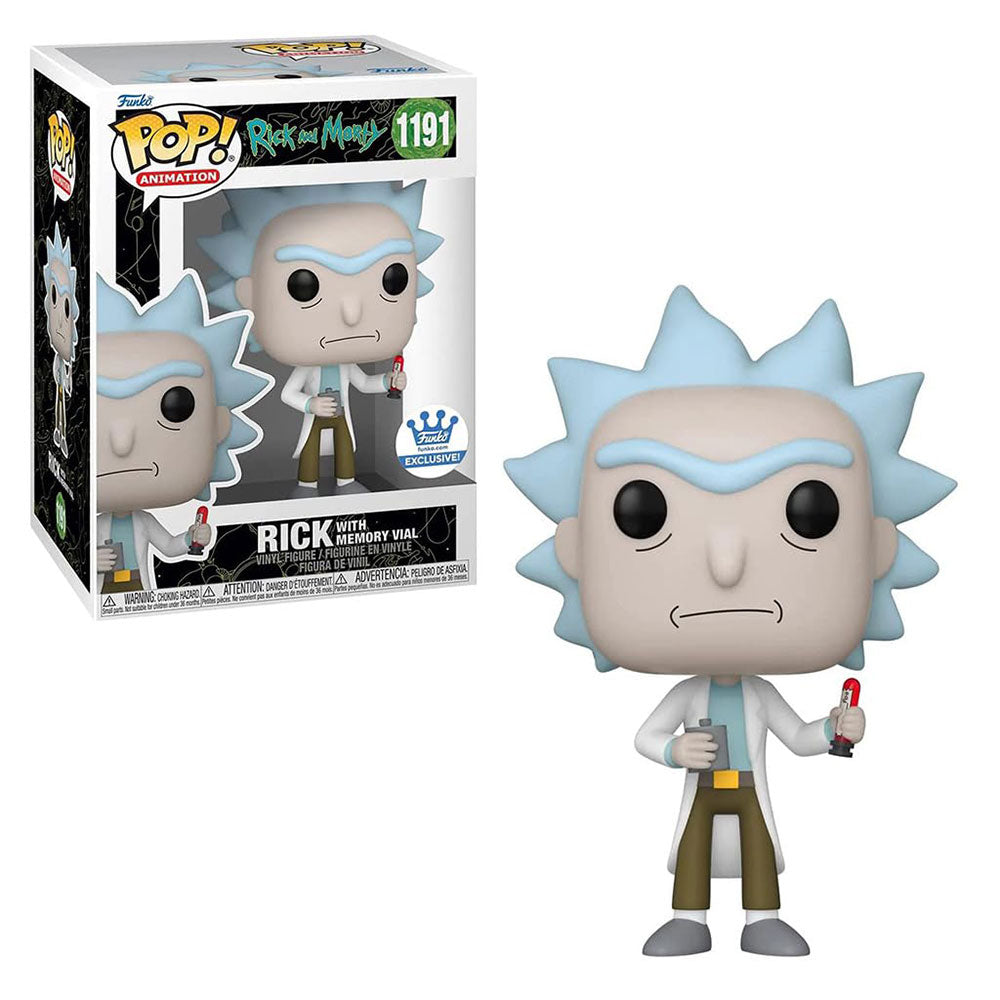 Funko POP! Rick and Morty Rick with Memory Vial 1191