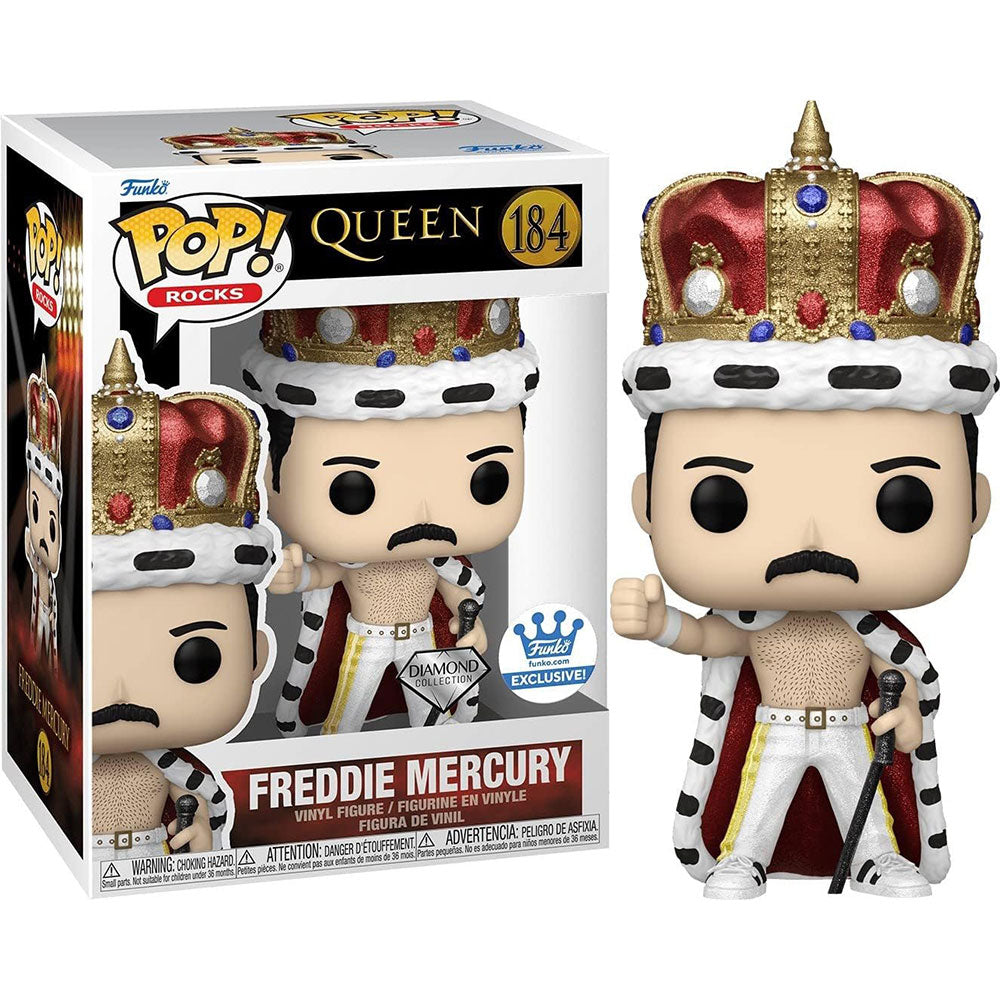 Funko POP! Rocks Queen Freddie Mercury 184 (Diamond)