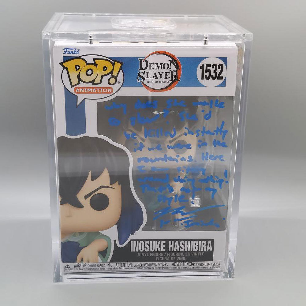 Funko POP! Signature Series Demon Slayer Inosuke Hashibira (Kimono) 1532 PSA 2C88418