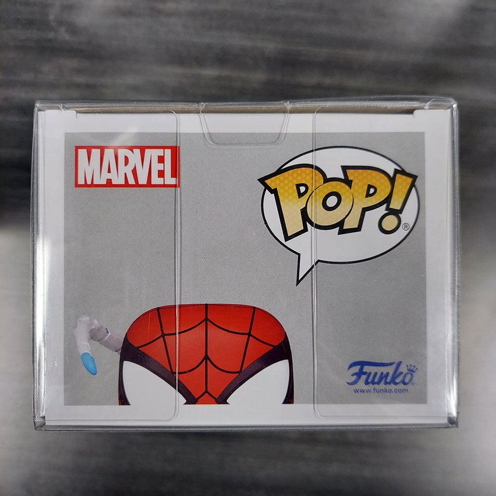 Funko POP! Signature Series Marvel Spiderman 2 Peter Parker Advanced Suit 2.0 JSA 971