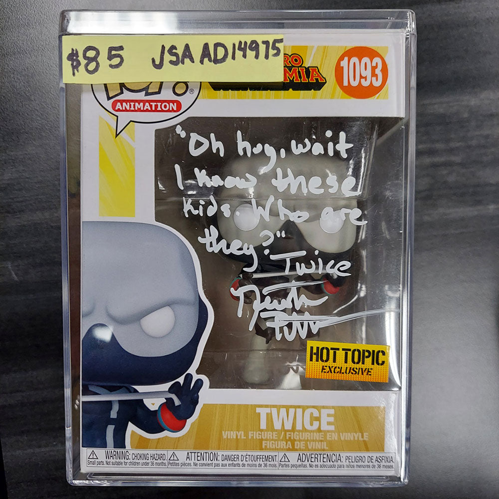 Funko POP! Signature Series My Hero Academia Twice 1093 JSA AD14975