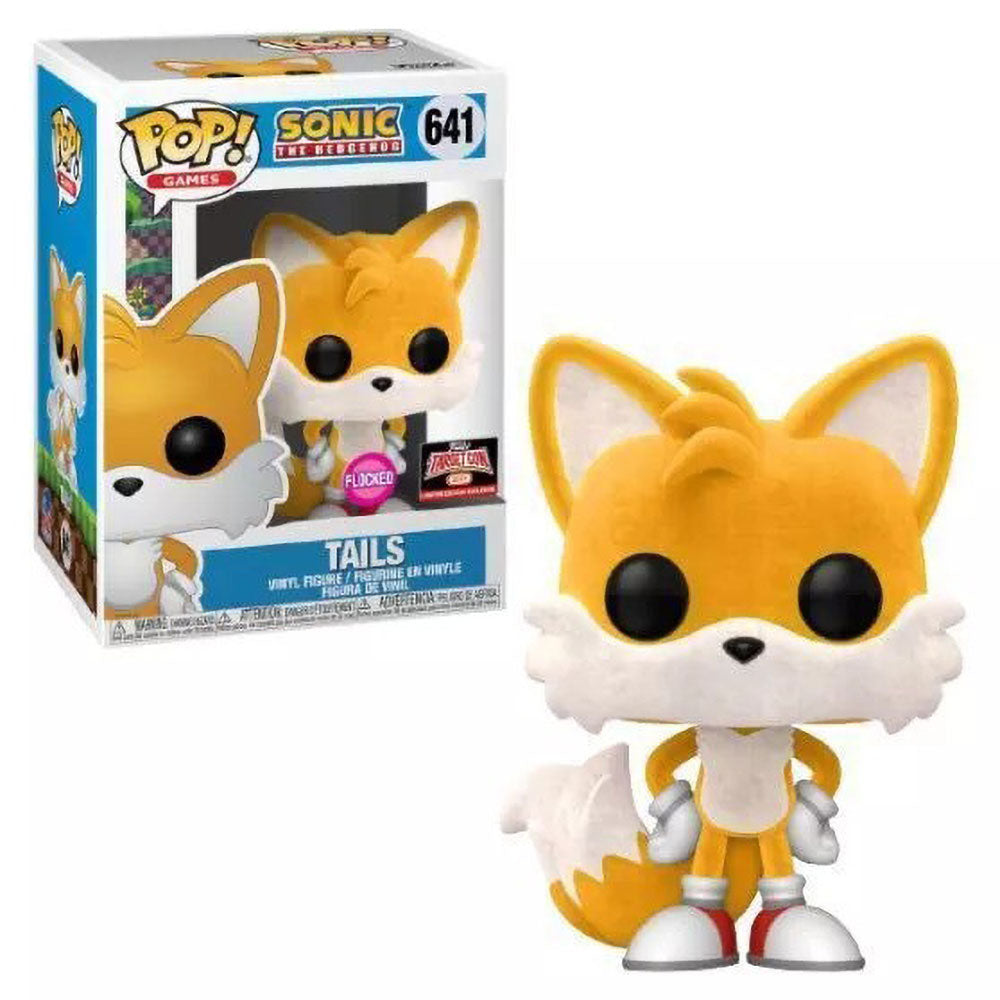 Funko POP! Sonic The Hedgehog Tails 641 (Flocked)