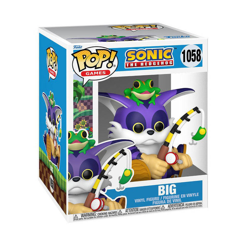 Funko POP! Sonic the Hedgehog Big with Froggy 1058