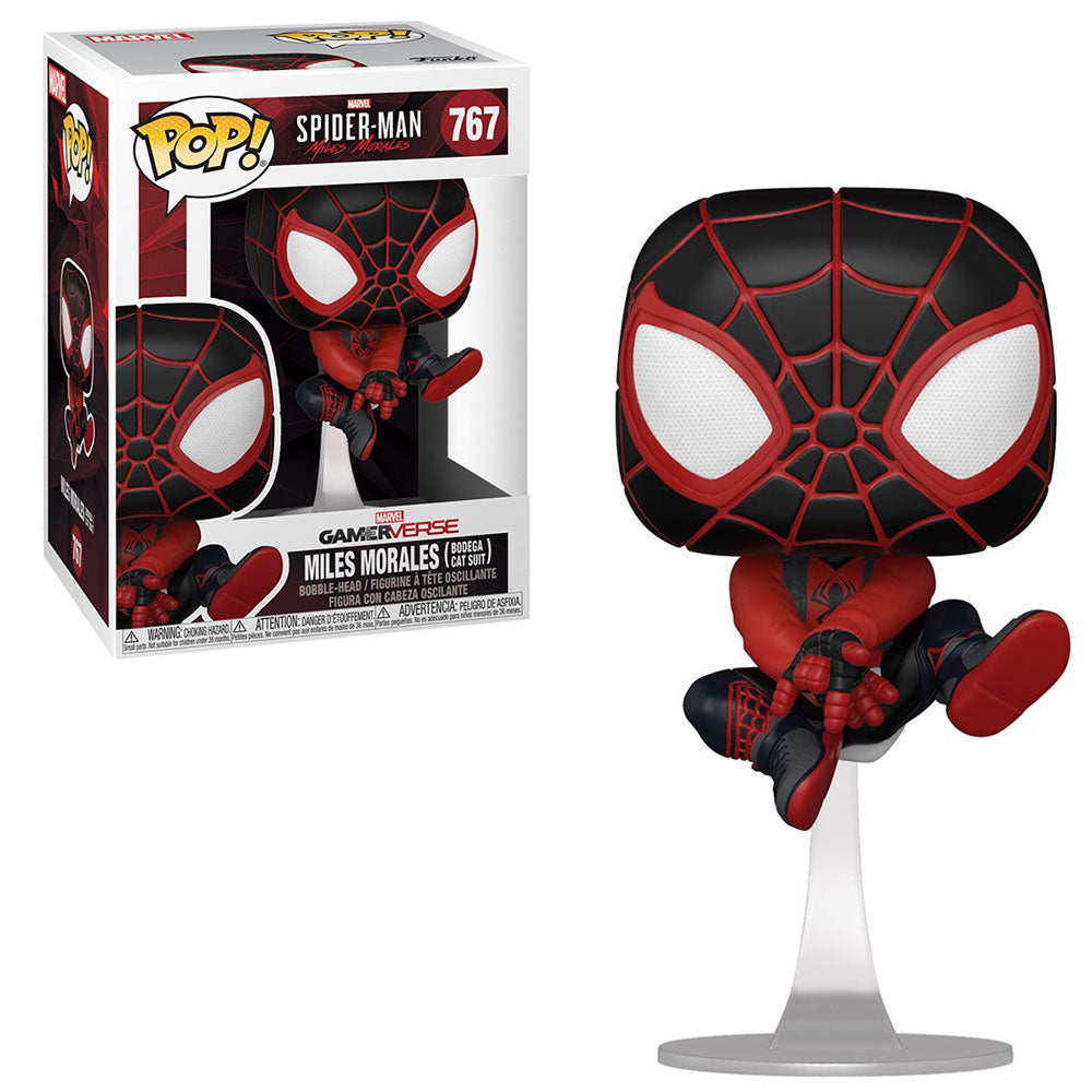 Funko POP! Spider-man Miles Morales Bodega Cat Suit 767