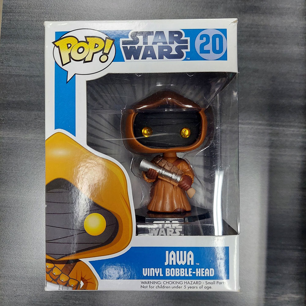 Funko POP! Star Wars Jawa 20 (Blue Box Big Text 2012) Condition 7.5/10